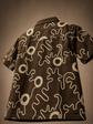 Abstract Print Premium Embroidered Cuban Collar Shirt