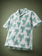 Palm Tree Boys Co-ord Set – Half Sleeve Shirt & Pants